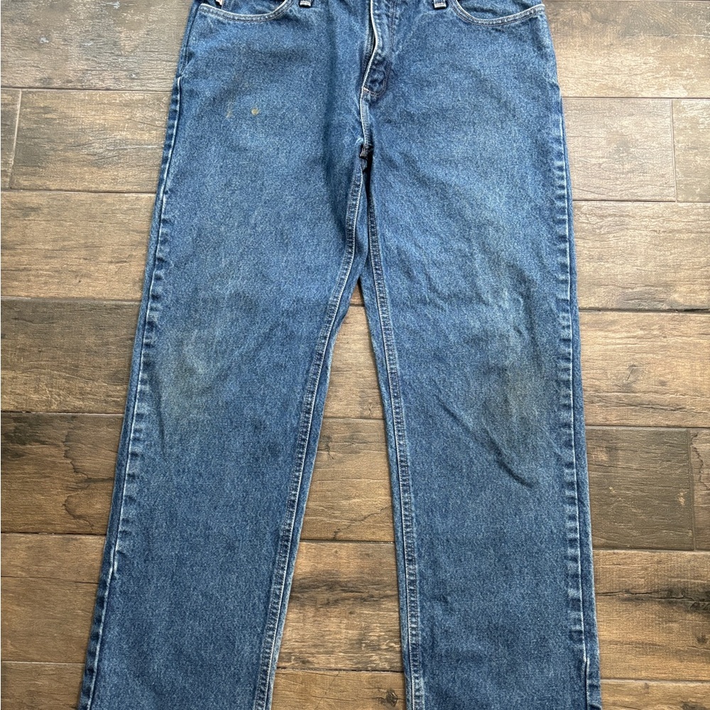 Flame Resistant Carhartt Men's Straight Blue Jeans